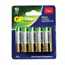 Батарейка GP 15A/IVI-2CR10 AA (10шт) блистер Super Alkaline