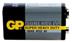 Батарейка GP Supercell 1604S 6F22 9 V, 1 шт.