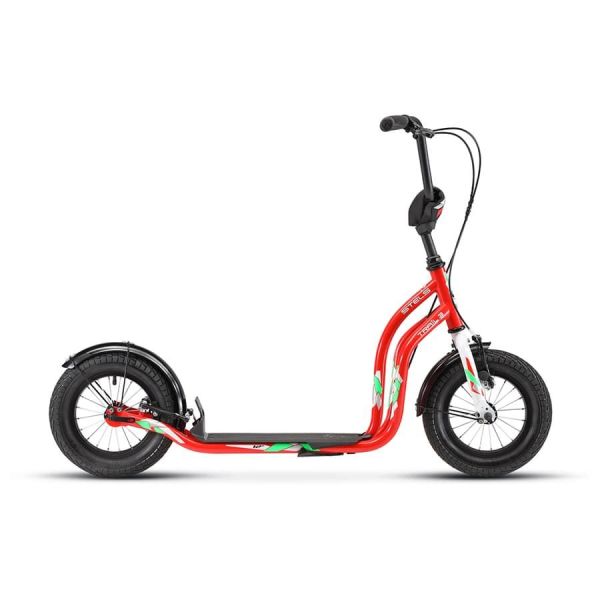 Детский самокат Stels Trail 3 V020 красный/белый