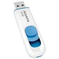 Флешка ADATA Classic C008 USB2.0 16Гб белый/синий