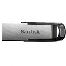 Флешка Sandisk Cruzer ultra flair 16Гб серебристый и черный