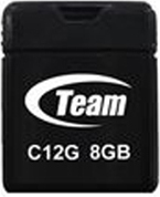 Флешка Team C12G 8Gb Black (765441008267)