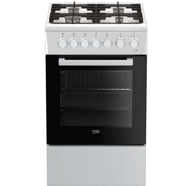 Комбинированная плита BEKO FSE52130GWS белый