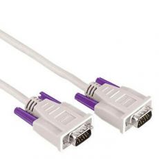 Кабель HAMA H-42092 VGA мониторный 15p/15p (m-m) 5.0 м 1зв серый