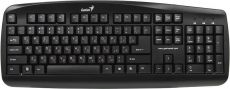 Клавиатура проводная Genius KB-110 черный PS/2