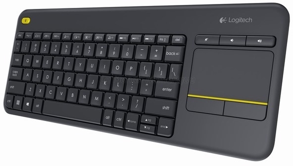 Клавиатура Logitech K400 Plus черный