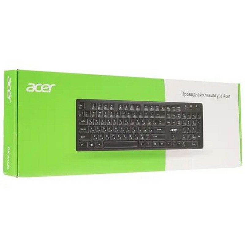 Клавиатура проводная Acer OKW020 [ZL.KBDEE.001] Черный