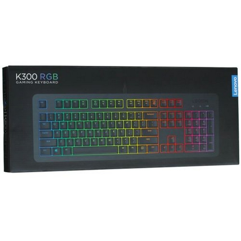 Клавиатура проводная Lenovo Legion K300 [gy40y57709] черный