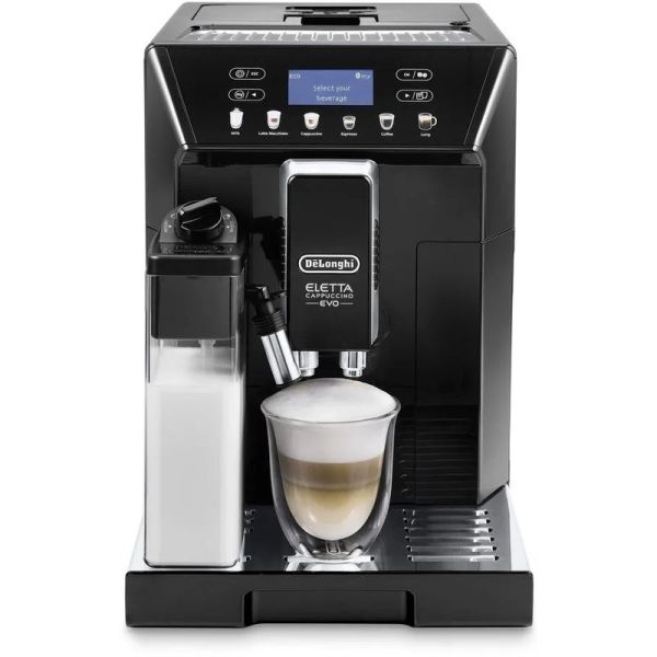 Кофемашина Delonghi ECAM46.860.B черный/серебристый