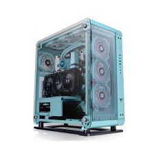 Корпус Thermaltake Core P6 TG Turquoise Full-Tower бирюзовый [ca-1v2-00mbwn-00]