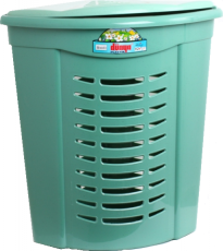 Корзина для белья Dunya Plastik 05003 Green