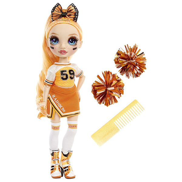 Кукла Rainbow High 572046 Cheer Doll Poppy Rowan (Orange), 28 см