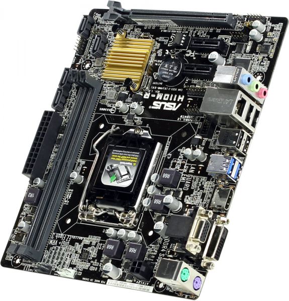 Материнская плата ASUS H110M-R/C/SI (RTL) S-1151 H110