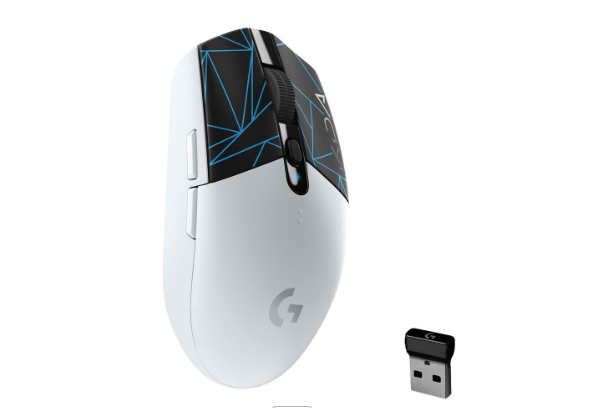 Мышь Logitech G305 Lightspeed белый черный