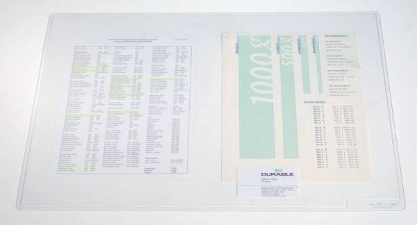 Настольное покрытие Durable Duraglas (7112-19) 53x40см прозрачный