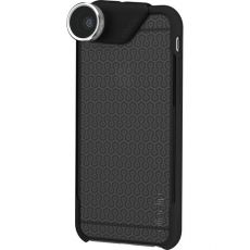 Объектив Olloclip OC-0000113-EU 4-in-1 Combo Lens for iPhone 6 Plus + olloCase - Black/Silver Lens, Matte Smoke/Black Case