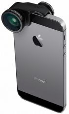 Объектив Olloclip Selfie 3-in-1 для iPhone 5, 5S линза черный, крепление черный OCEA-IPH5-L1BK-