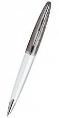 Шариковая ручка WATERMAN Carene (S0944680) White ST (M) чернила: синий латунь палладиевое покрытие, гравировка