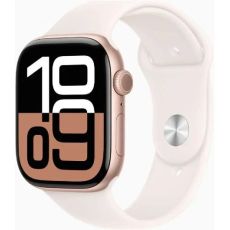 Умные часы Apple Watch Series 10 A2999 2024 46 мм розовое золото/белый [mwwu3zp/a]