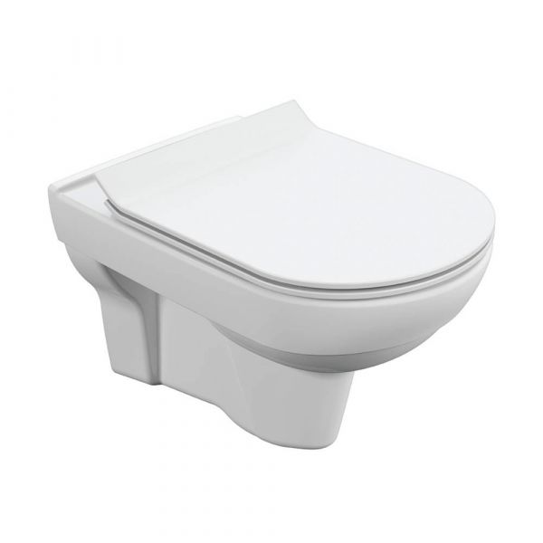 Унитаз Cersanit CITY Clean On DPL EO SLIM подвесной белый