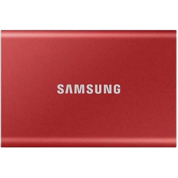 Внешний жесткий диск Samsung T7 [MU-PC500R/WW], 0.5 Тб, SSD 1,8 