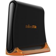 Wi-Fi роутер MikroTik hAP mini N300, черный