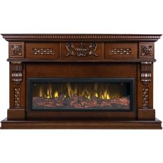 Электрокамин RealFlame Corsica 42/BV NT+Beverly 1000 1505х892х360мм орех античный