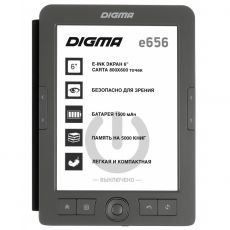 Электронная книга Digma E656 Cover темно-серый