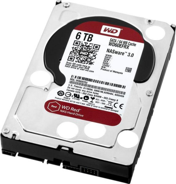 Жесткий диск Western Digital WD60EFRX Red